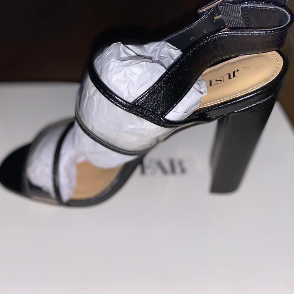 Black heels